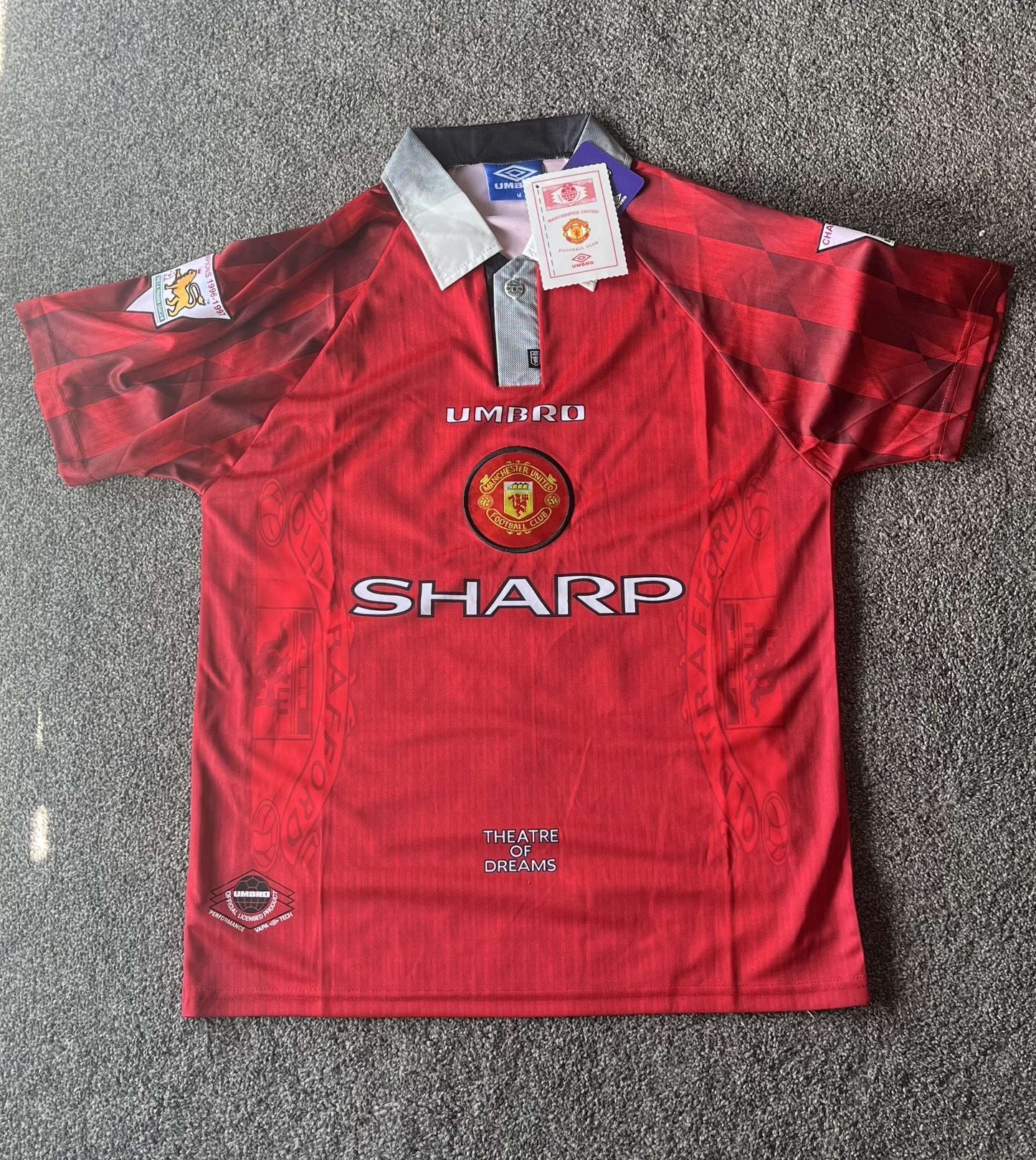 Manchester United 1996/97 Home - M