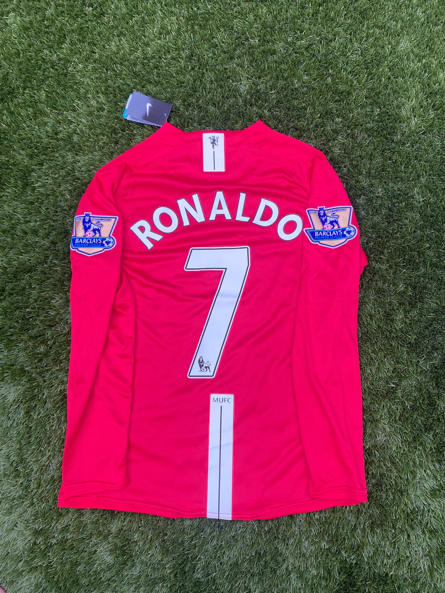 Manchester United 2007/08 Home (Longsleeve) - S, M, L